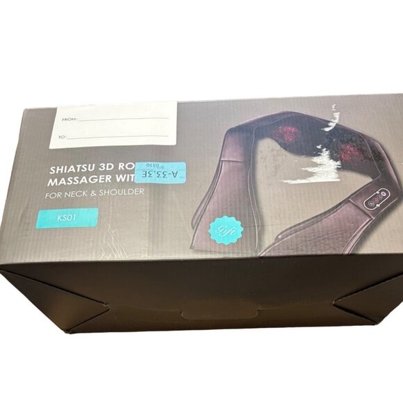 Shiatsu 3D Rotation Massager For Neck and Shoulder / Car / Office / Chair - Picture 16 of 16